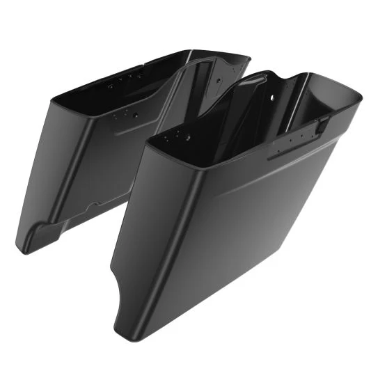 ADVANBLACK 4.5'' Stretched Dual Cutout Saddlebag Bottoms for 2014-2023 Touring Models - Unpainted - Image 3
