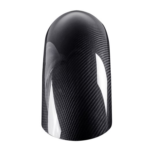 ADVANBLACK - '09-'13 Harley Touring - Carbon Fiber 19-inch Chopped Front Fender w/ Black Spacer Mounts - Image 3