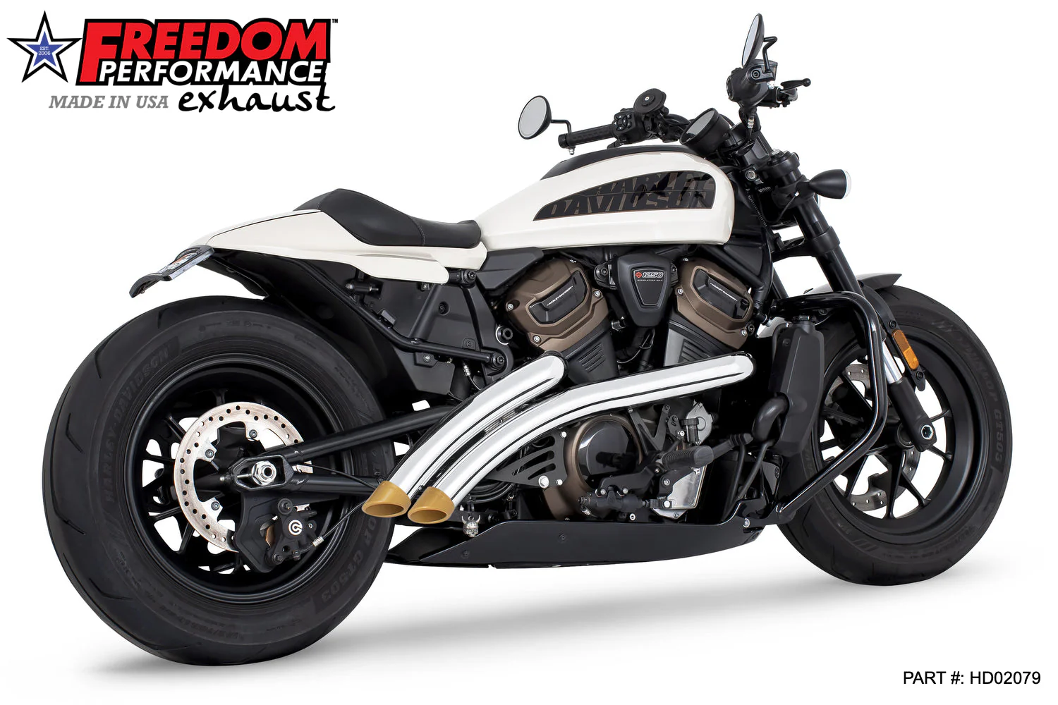 FREEDOM EXHAUST - SPORTSTER S NEW 2023 RADICAL RADIUS BUNDLE Fits '21 to Present - Image 10