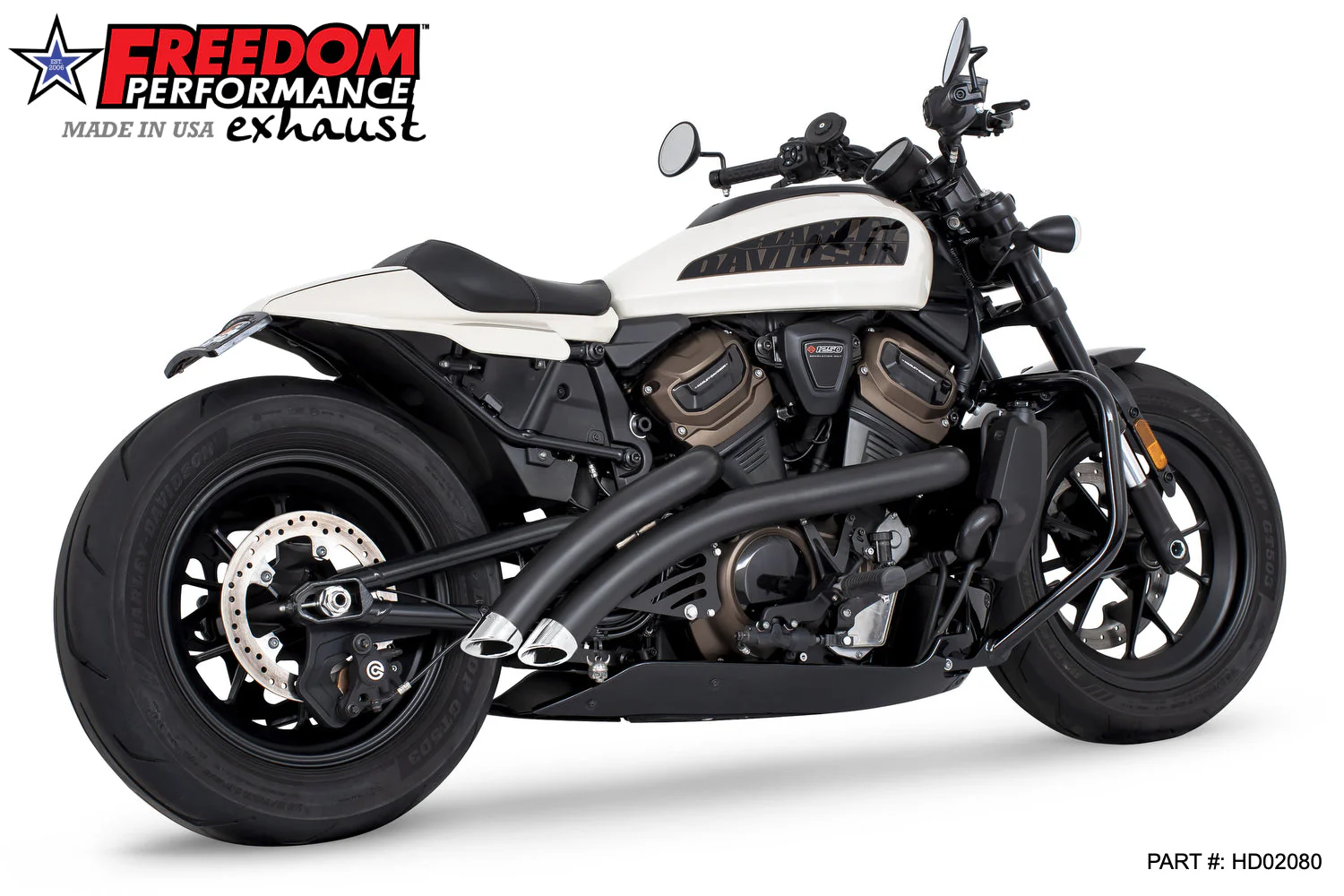 FREEDOM EXHAUST - SPORTSTER S NEW 2023 RADICAL RADIUS BUNDLE Fits '21 to Present - Image 11