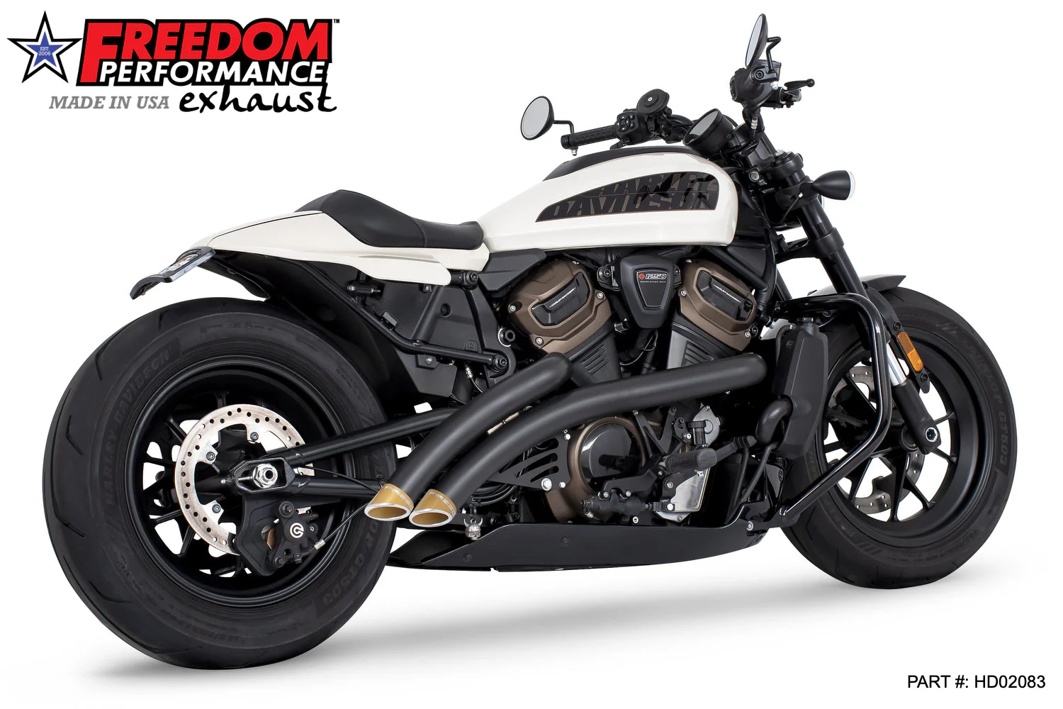 FREEDOM EXHAUST - SPORTSTER S NEW 2023 RADICAL RADIUS BUNDLE Fits '21 to Present - Image 14