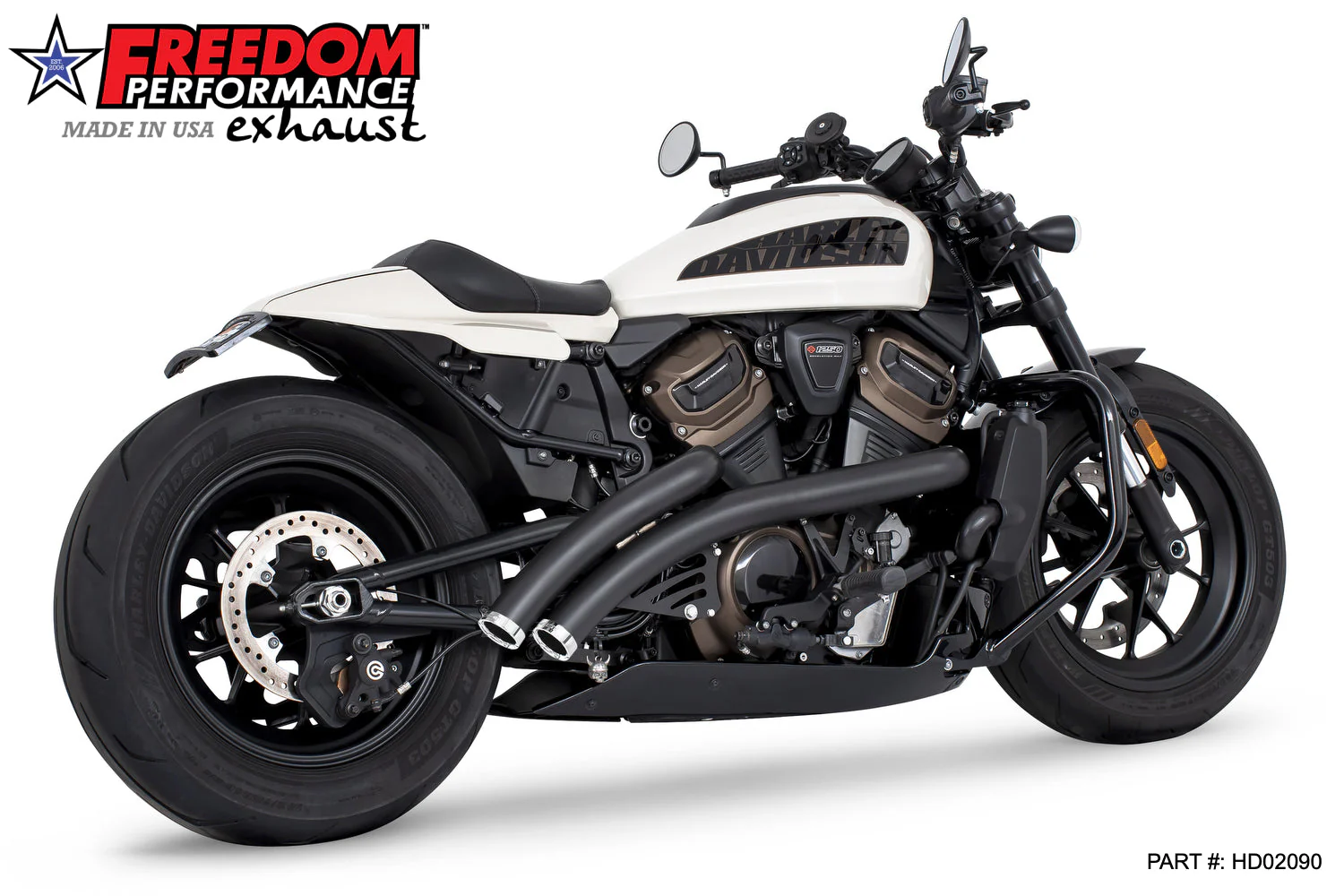 FREEDOM EXHAUST - SPORTSTER S NEW 2023 RADICAL RADIUS BUNDLE Fits '21 to Present - Image 21