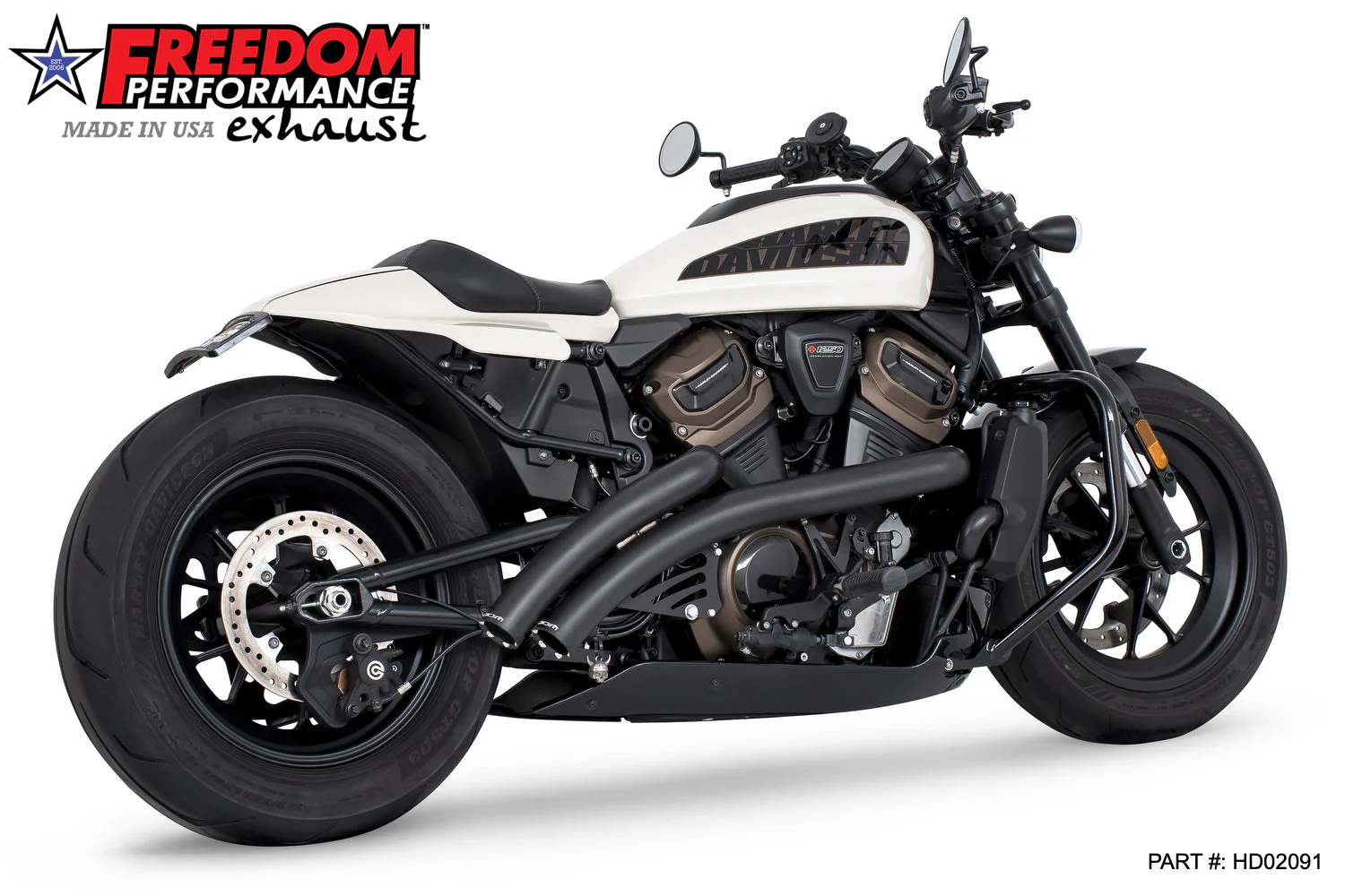 FREEDOM EXHAUST - SPORTSTER S NEW 2023 RADICAL RADIUS BUNDLE Fits '21 to Present - Image 22
