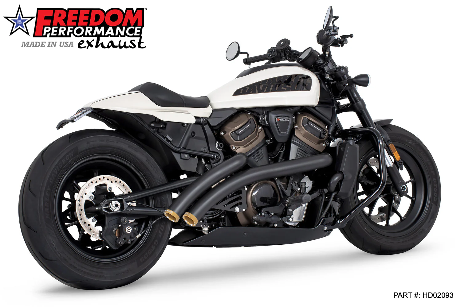 FREEDOM EXHAUST - SPORTSTER S NEW 2023 RADICAL RADIUS BUNDLE Fits '21 to Present - Image 24
