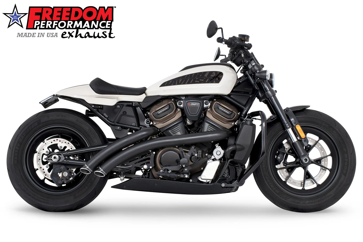 FREEDOM EXHAUST - SPORTSTER S NEW 2023 RADICAL RADIUS BUNDLE Fits '21 to Present - Image 3