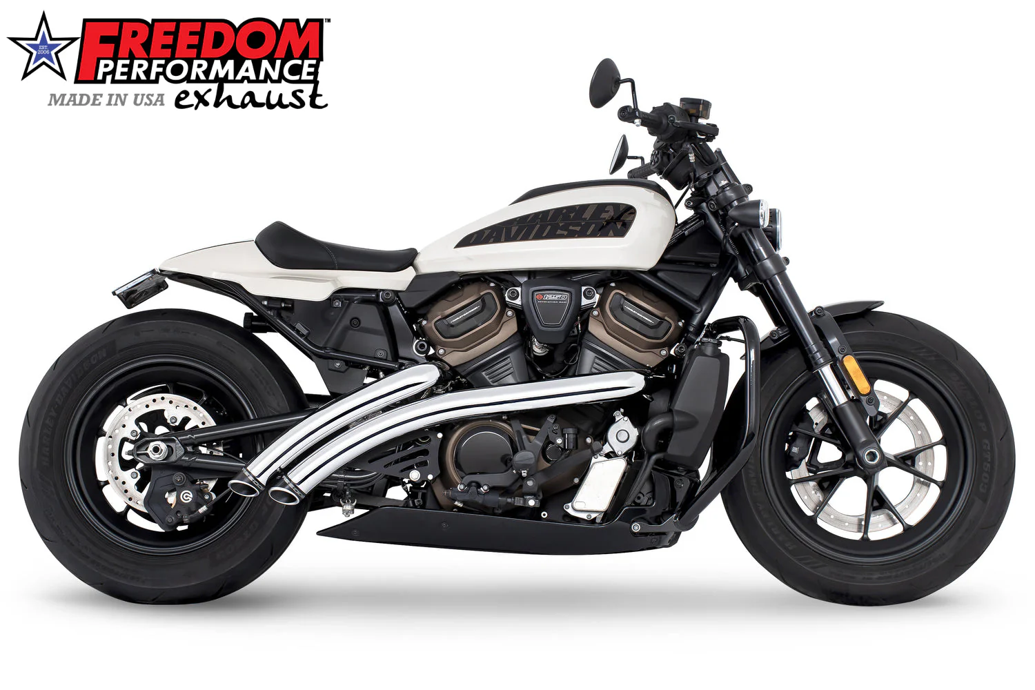 FREEDOM EXHAUST - SPORTSTER S NEW 2023 RADICAL RADIUS BUNDLE Fits '21 to Present - Image 4