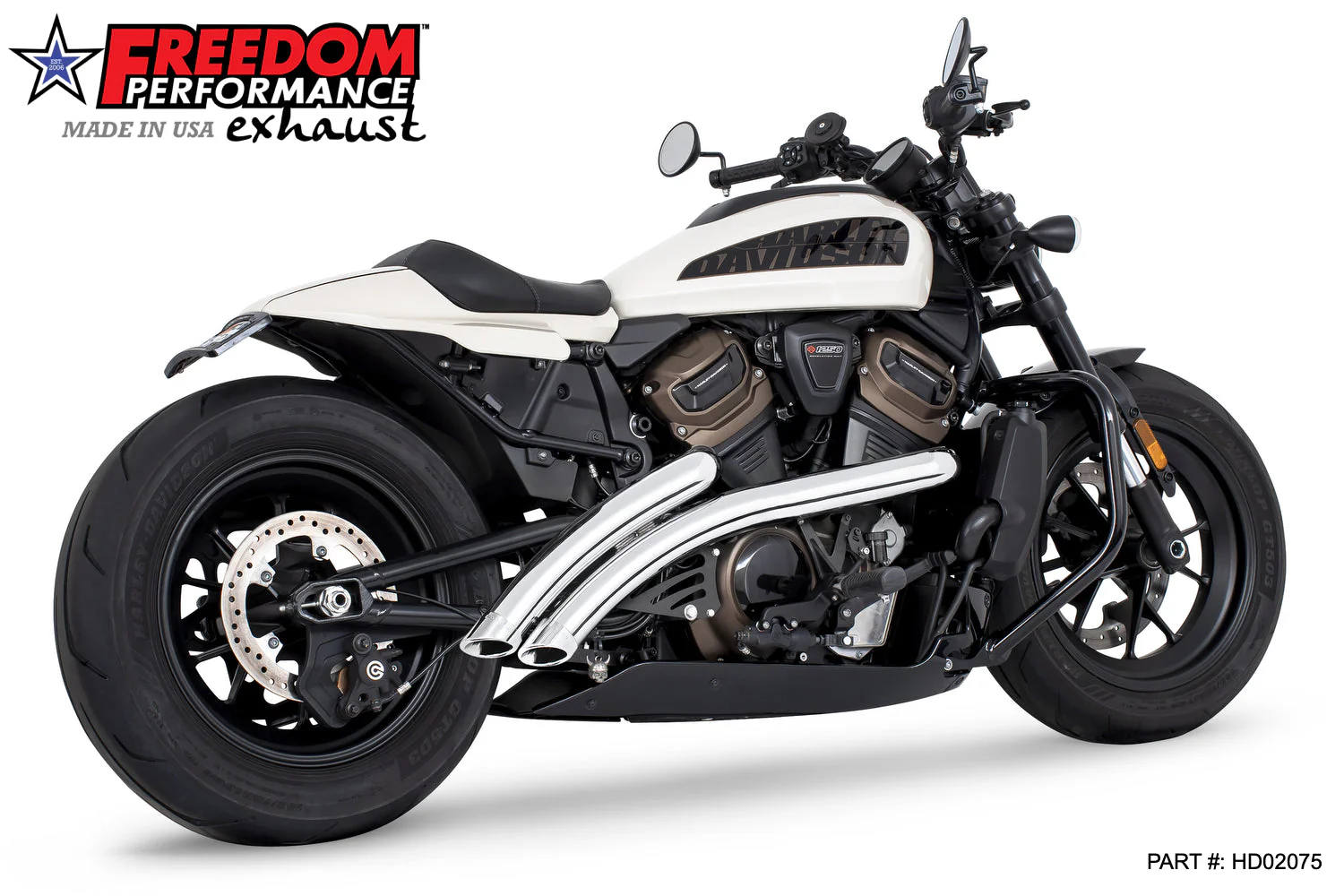 FREEDOM EXHAUST - SPORTSTER S NEW 2023 RADICAL RADIUS BUNDLE Fits '21 to Present - Image 6