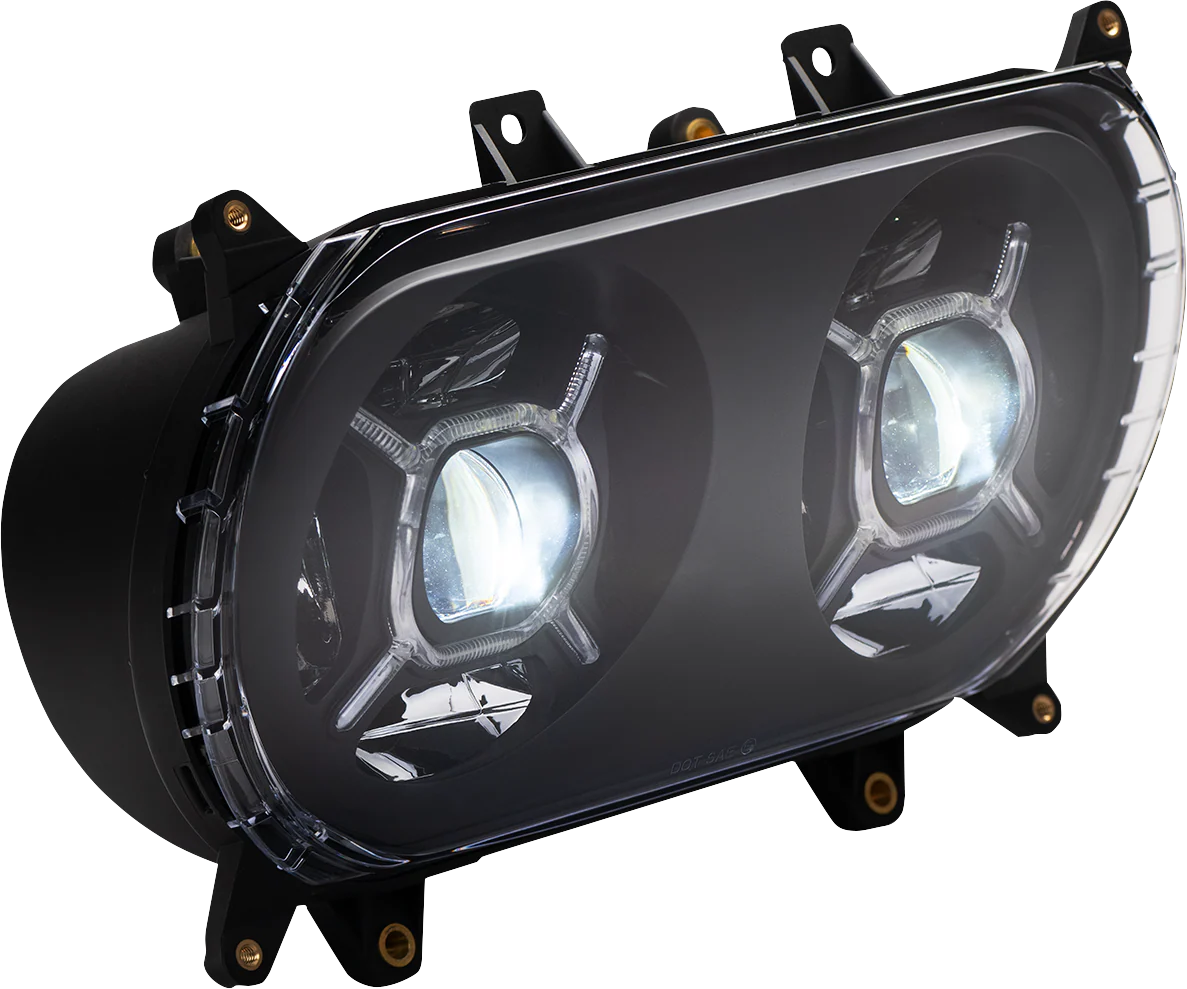 CUSTOM DYNAMICS Double-X Led Headlights For RoadGlide 2015-2024 - Image 3
