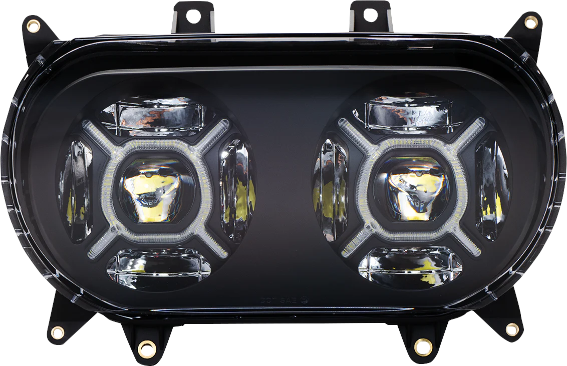 CUSTOM DYNAMICS Double-X Led Headlights For RoadGlide 2015-2024 - Image 5