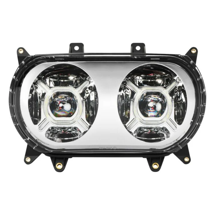 CUSTOM DYNAMICS Double-X Led Headlights For RoadGlide 2015-2024 - Image 7