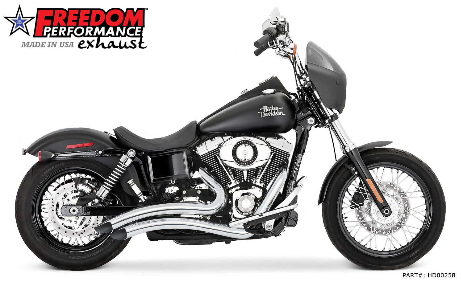 FREEDOM EXHAUST -  DYNA SHARP CURVE RADIUS BUNDLE 1991-2017 - Image 3