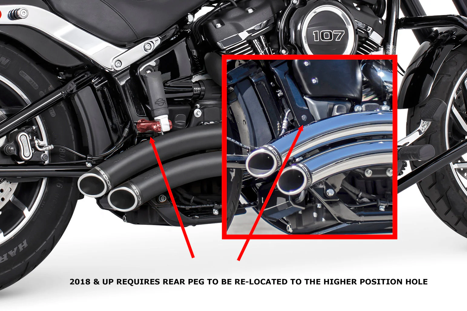 FREEDOM EXHAUST - SOFTAIL SHARP CURVE RADIUS 2018 to PRESENT M8 BUNDLE - Image 34