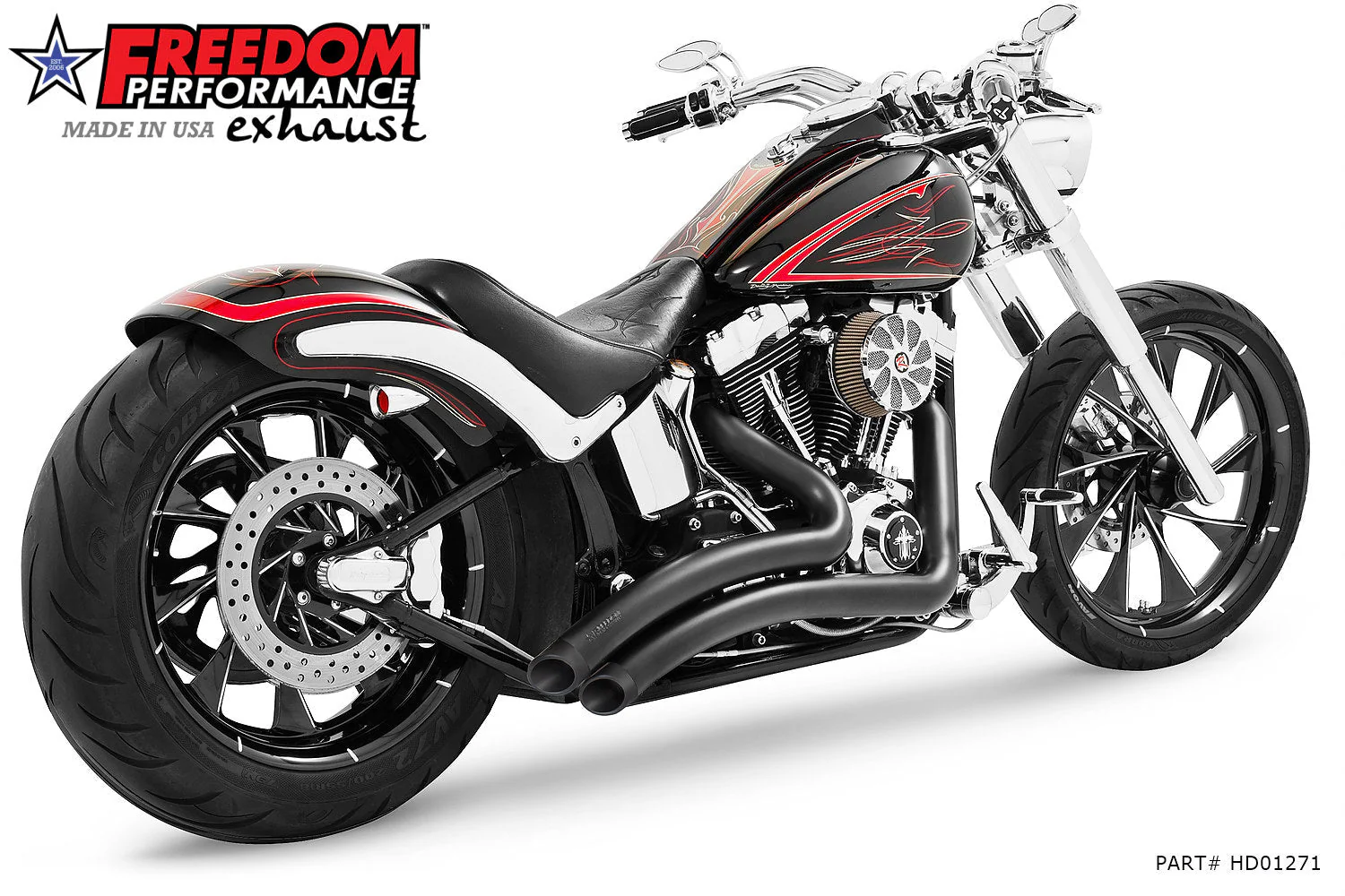FREEDOM EXHAUST - SOFTAIL SHARP CURVE RADIUS (BUNDLE) 1986 to 2017 - Image 30