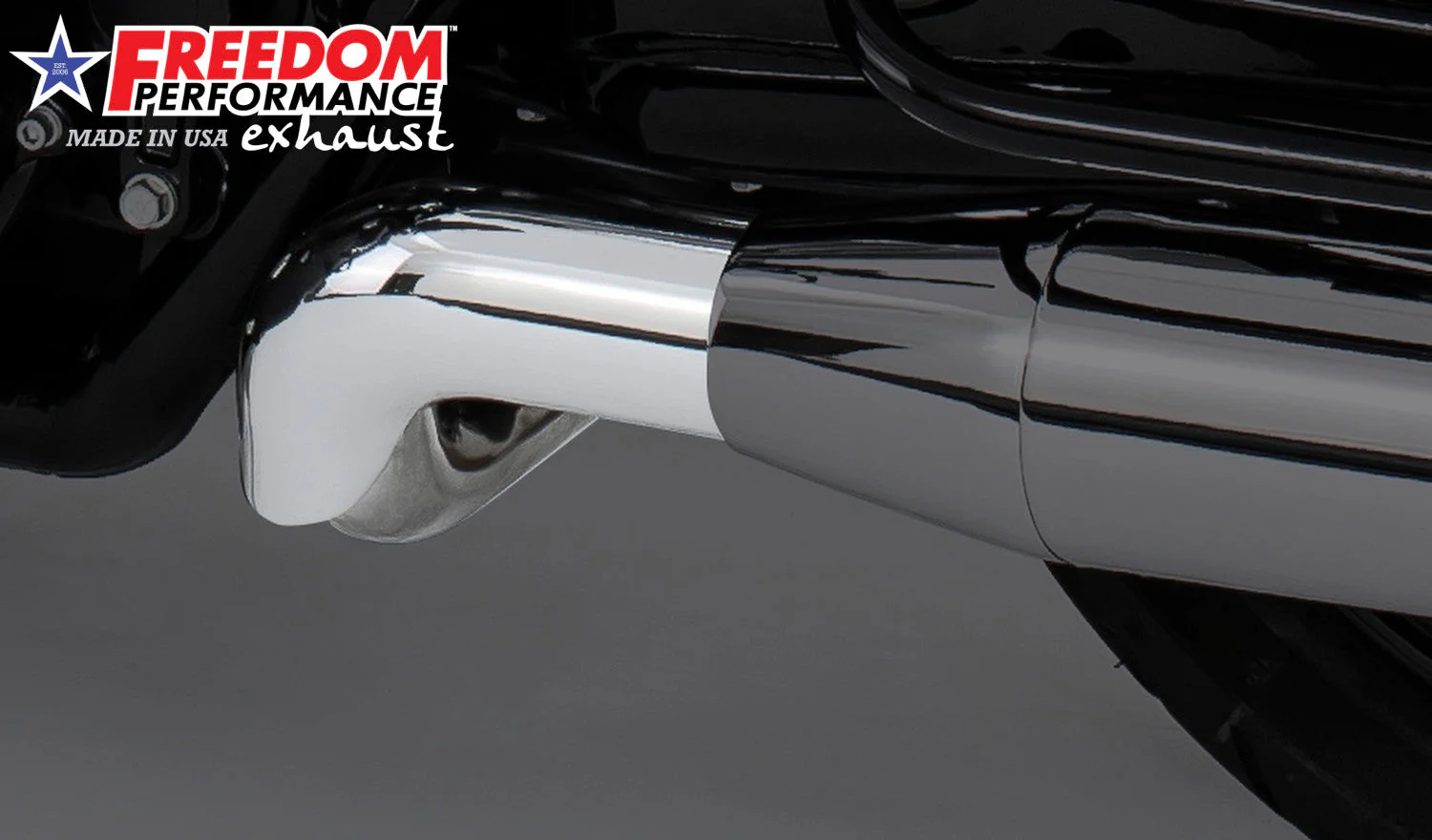FREEDOM EXHAUST -  TRIKE/FREEWHEELER RIGHT SIDE TUCK & UNDER & CLASSIC TRUE-DUAL HEADERS - Image 9