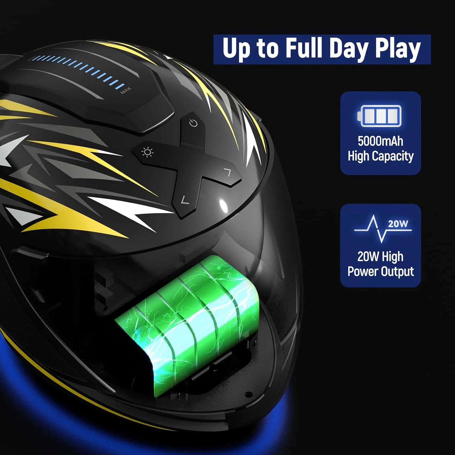 LEXIN HELMET  BLUETOOTH SPEAKER - Image 7