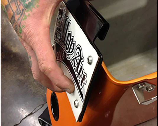 ALLOY ART The Down Low Removable License Plate Mount - Image 4