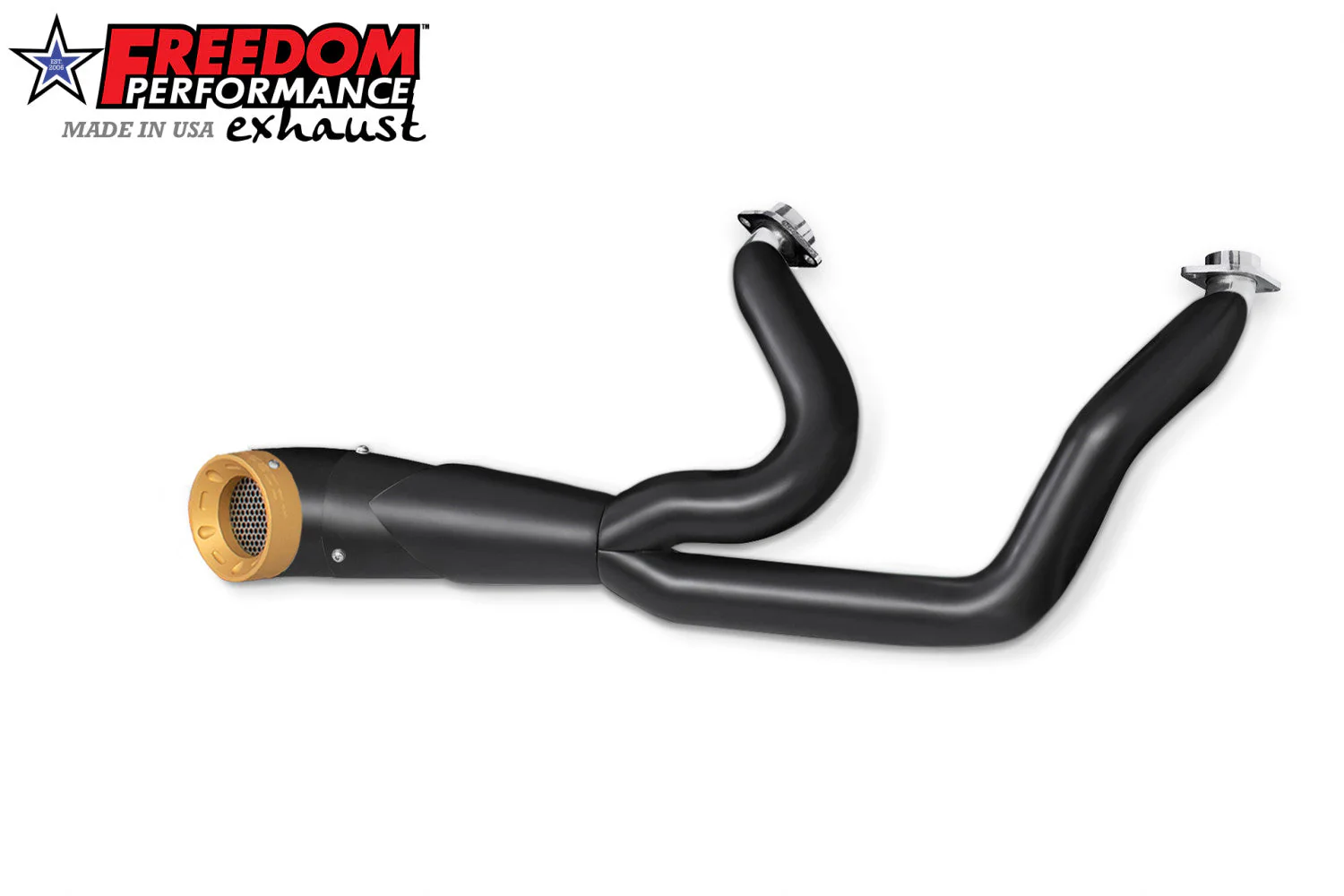 FREEDOM EXHAUST -  SOFTAIL 2-INTO-1 TURNOUT/SIDEDUMP BUNDLE - Image 40