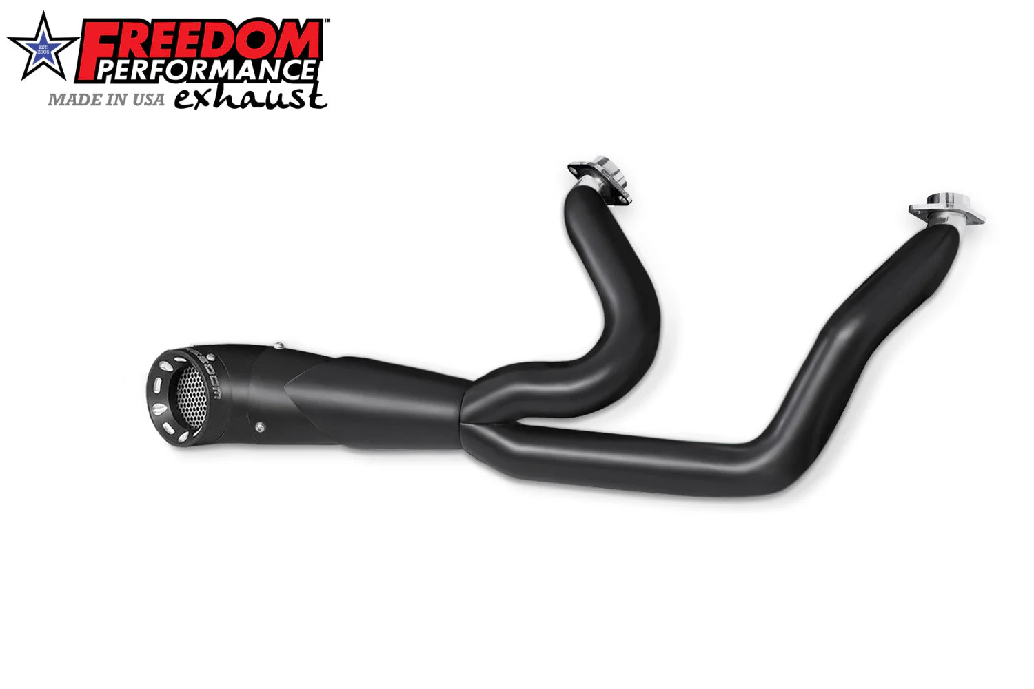 FREEDOM EXHAUST -  SOFTAIL 2-INTO-1 TURNOUT/SIDEDUMP BUNDLE - Image 42