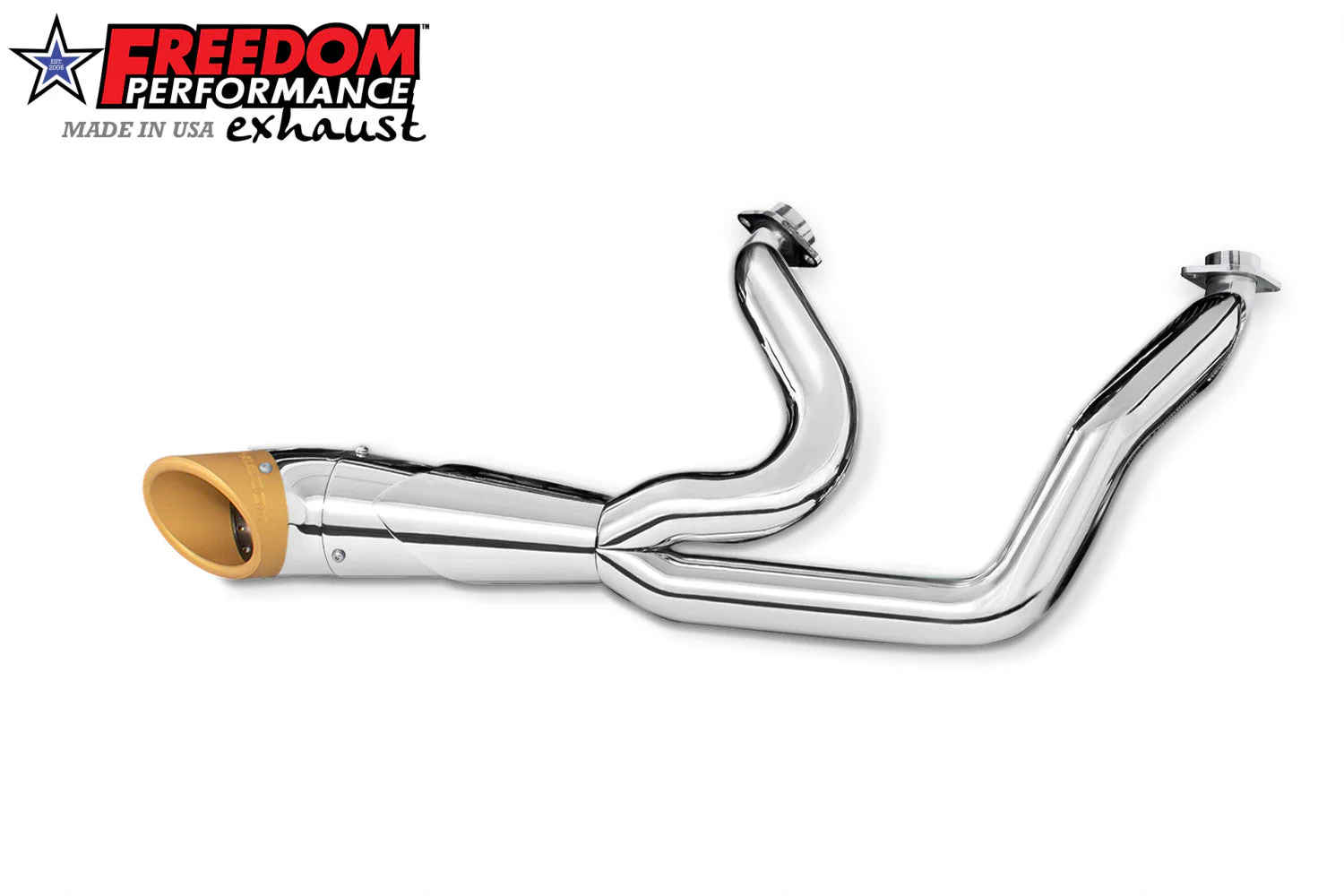 FREEDOM EXHAUST -  SOFTAIL 2-INTO-1 TURNOUT/SIDEDUMP BUNDLE - Image 51