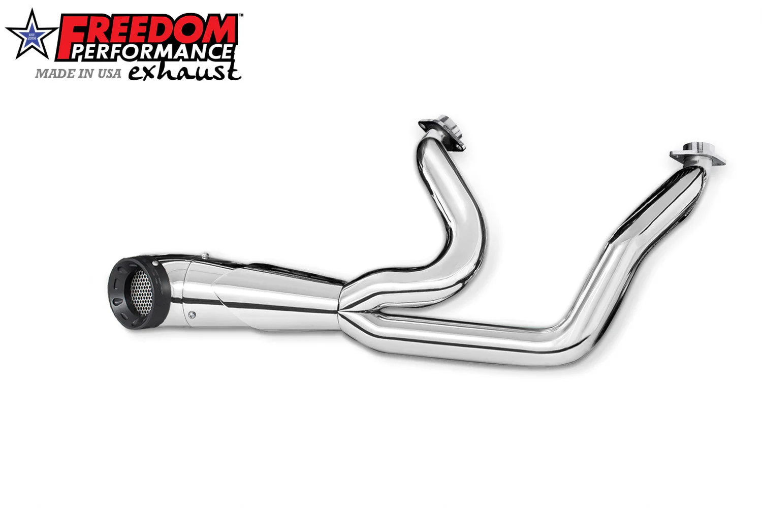FREEDOM EXHAUST -  SOFTAIL 2-INTO-1 TURNOUT/SIDEDUMP BUNDLE - Image 54