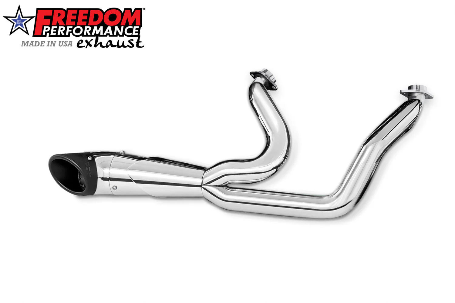 FREEDOM EXHAUST -  SOFTAIL 2-INTO-1 TURNOUT/SIDEDUMP BUNDLE - Image 57
