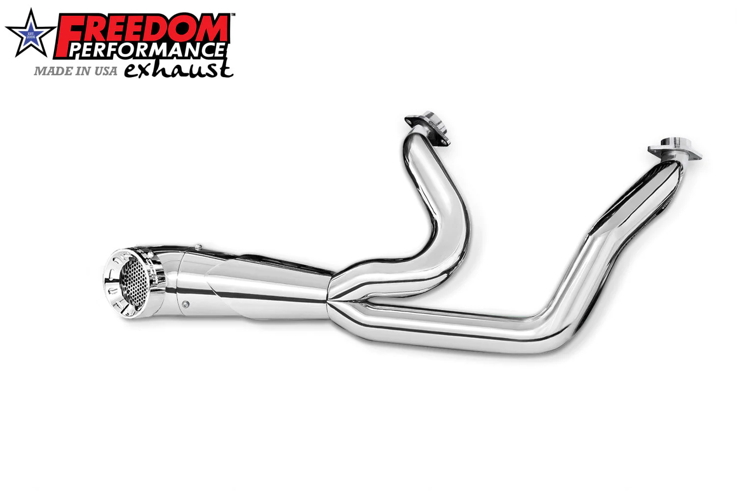 FREEDOM EXHAUST -  SOFTAIL 2-INTO-1 TURNOUT/SIDEDUMP BUNDLE - Image 60