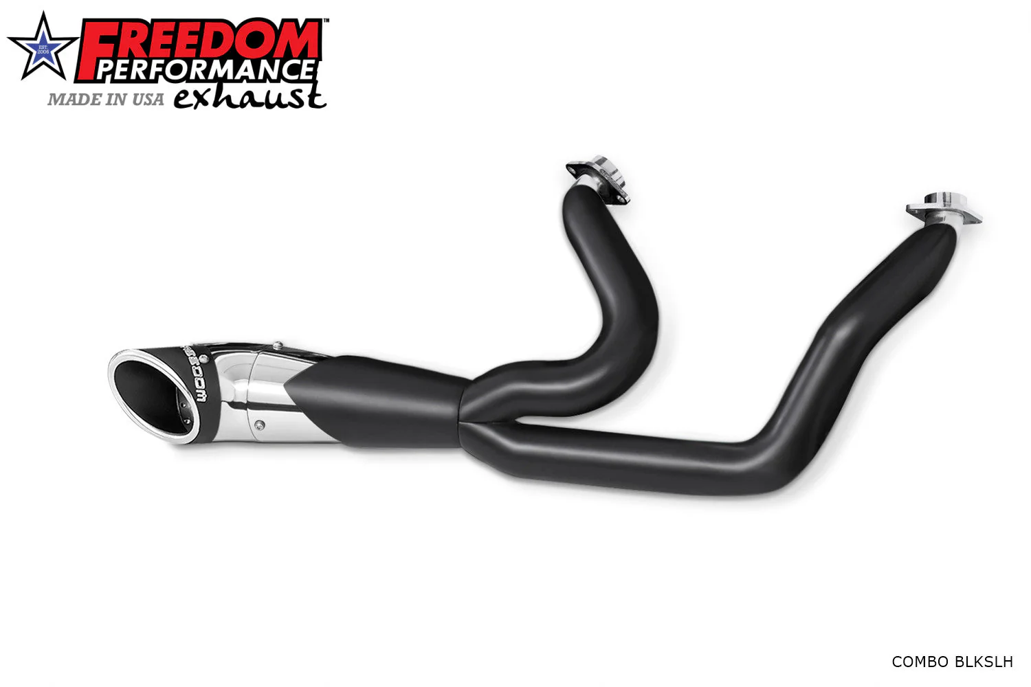 FREEDOM EXHAUST -  SOFTAIL 2-INTO-1 TURNOUT/SIDEDUMP BUNDLE - Image 70
